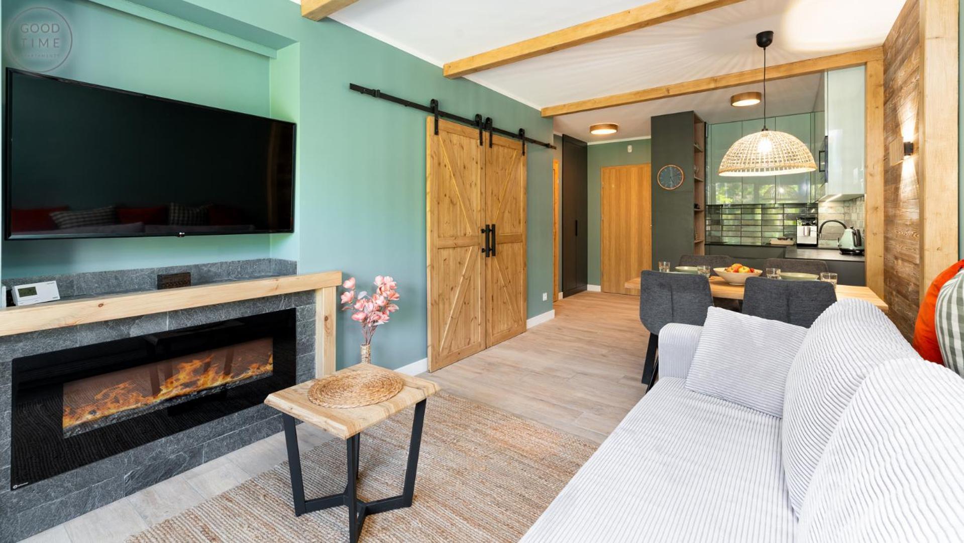 Apartamenty Good Time- Centrum, Blisko Wyciagu I Szlakow 斯克拉斯卡波伦巴 外观 照片