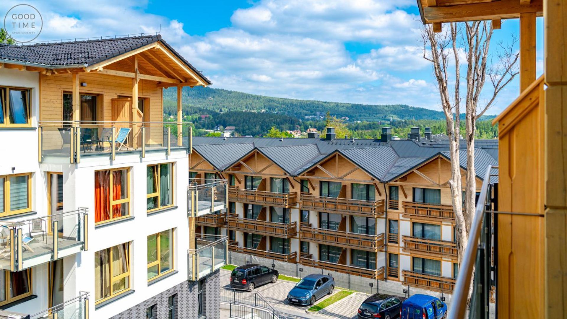 Apartamenty Good Time- Centrum, Blisko Wyciagu I Szlakow 斯克拉斯卡波伦巴 外观 照片