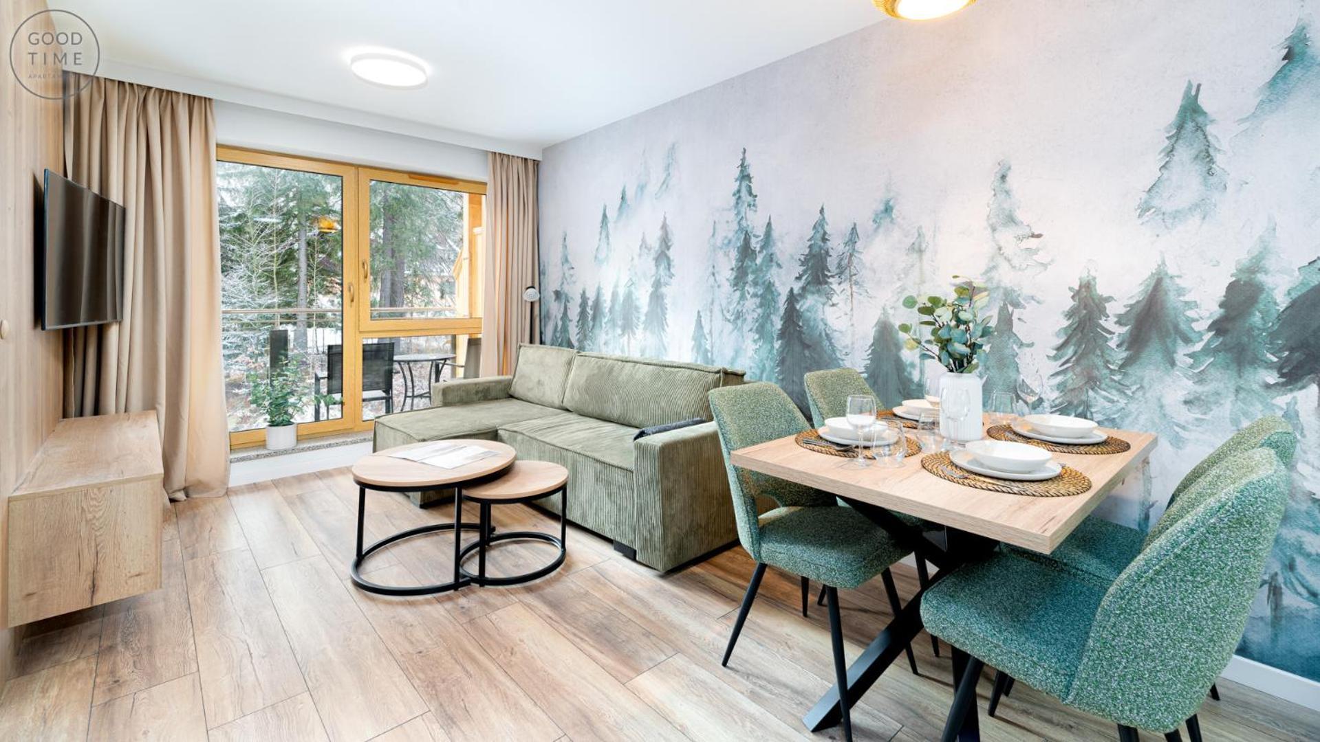 Apartamenty Good Time- Centrum, Blisko Wyciagu I Szlakow 斯克拉斯卡波伦巴 外观 照片